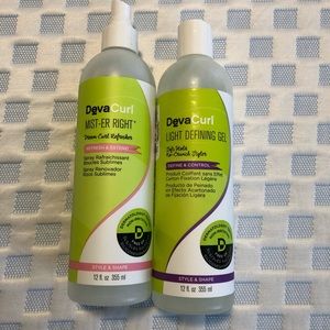 Deva curl, both 75% full